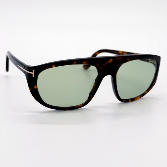 NEW TOM FORD TF1002 52N SUNGLASSES FT1002/S 52N UNISEX HAVANA EYEWEAR - Picture 4 of 9